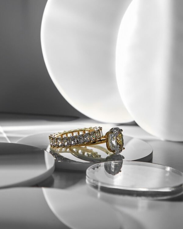 Aurora Solitaire Diamond Ring