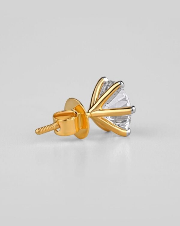 Solaris Diamond Stud Earrings