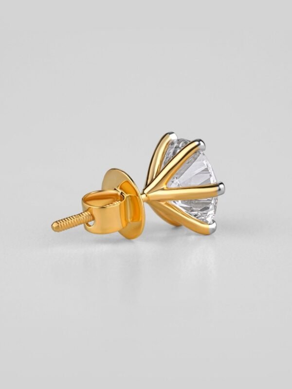 Solaris Diamond Stud Earrings